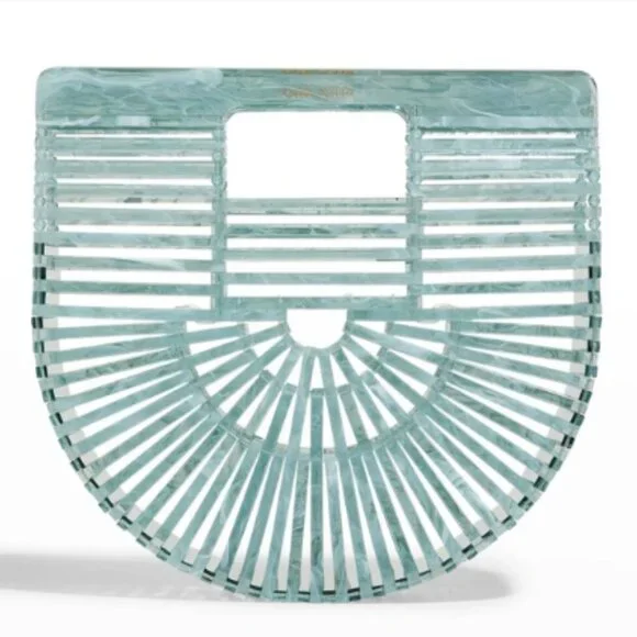 Cult Gaia Ark SEASPRAY color Acrylic Top Handle Bag - Picture 12 of 12